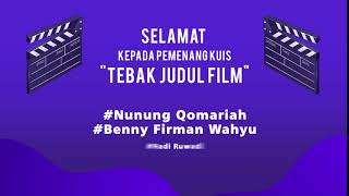 Pemenang Kuis Tebak Judul Film