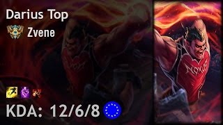 Darius Top vs Dr. Mundo - Zvene - EUW Challenger Patch 7.9