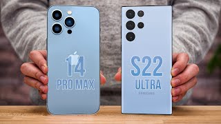 iPhone 14 Pro Max vs Samsung S22 Ultra