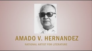 PAGPUPUGAY: A Tribute to National Artist Amado V. Hernandez