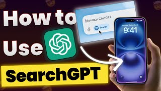 How to Use SearchGPT ChatGPT Search Engine on iPhone? Get ChatGPT AI Search Engine on ANY iPhone