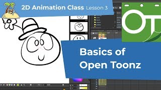 [OLD VERSION 1.4] Basics of OpenToonz - How to animate 2D animation class [#003]