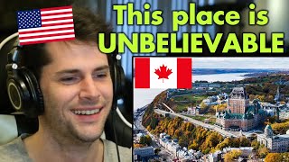 American Reacts to INCREDIBLE Things in Quebec