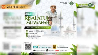 Risalatul Muawwanah - Tugas & Tanggung Jawab Suami bersama Ust. Ahmad Mustain