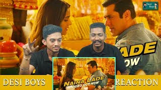 Dabangg 3: Naina Lade Video | Salman Khan, Saiee Manjrekar | Reaction By Desi Boys |
