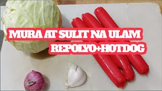 MURA AT SULIT NA ULAM | MASUSTANSIYA @MayMay vlog