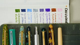 September 2023 Currently Inked | Fountain Pen Rotation