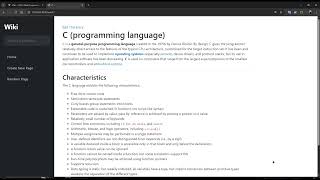 CS50 Web Programming Project 1 – Wiki | Django Encyclopedia Web App Demo