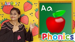 Phonics Song for Children (Real Video) | ABC Phonics | Letter Sounds | Phonics Song with Two Words