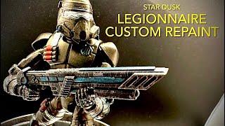 Star Dusk Legionnaire #custom #repaint #unboxing #review #actionfigure