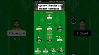 Sydney Thunder Vs Hobart Hurricane BBL HIGHLIGHTS LIVE #cricket #bbl #bcci #kfcbbllive #viralvideo
