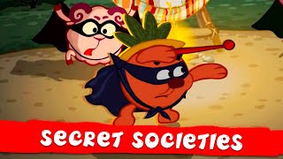 KikoRiki 2D | Episodes about Secret societies | Cartoon for Kids