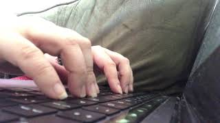 ASMR TYPING NO TALKING - SOOTHING FOR THE EARS & BRAIN - SLEEPY TIME
