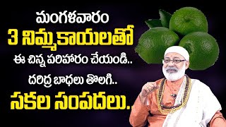 Danturi Pandarinath : నిమ్మకాయతో ఈ చిన్న పని చేయండి ? | Danthuri Vasthu | My Destiny