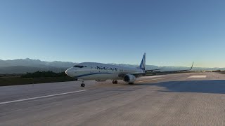 Pmdg Boeing 737 butter landing | #swiss001landing