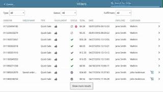 eHopper Free POS Software – Refunding and voiding orders
