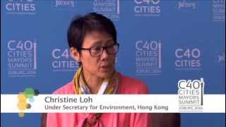 C40 Summit Video Blog Series: Christine Loh, Undersecretary for the Environment, Hong Kong