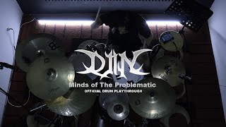 DJIN - Minds of The Problematic ( Official Drum Playthrough ) by Azlan Siregar