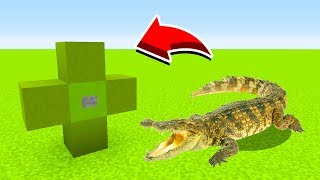 How To Spawn CROCODILES in Minecaft Pocket Edition/MCPE
