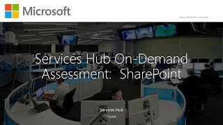 Configure Services Hub SharePoint Assessment