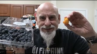 7 Pot Jonah Orange Blue Berry Stuffed Gusher! Grown by Linda's Fiery Treats! I WISH I COULD SHARE!