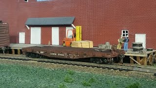 weathering a cheap flat car