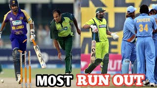 #Most Run out Players in ODI.#cricket #youtubeshorts