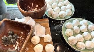 Rice Ball Dessert for Chinese New Year 湯圓 Super Easy