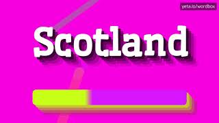 સ્કોટલેન્ડ કેવી રીતે કહેવું?  #સ્કોટલેન્ડ (HOW TO SAY SCOTLAND? #scotland)