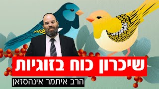 שיכרון כוח בזוגיות | הרב איתמר אינהסזאן