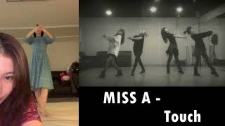 MoMo\u0026Sana - ''(MISS A)Touch'' Dance Cover