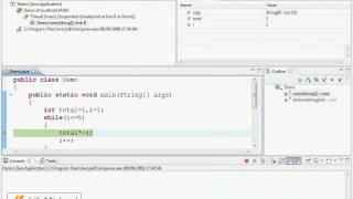 Using The Eclipse Debugger