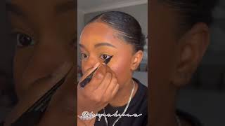 Eyeliner goals! #beautyvideo #makeupvideo #contentcreator