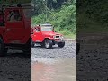 Aksi Mobil Jepp di Kali Kuning Gunung Merapi Jogja