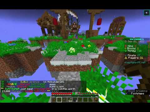 Minecraft Skymines L Hylexmc Youtube