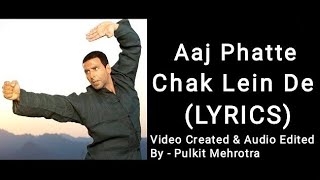 Aaj Phatte Chak Lein De (LYRICS) | Kailash Kher | Akshay Kumar | Musical Wings |#musicalwings #viral