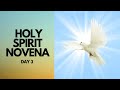 Day 3 - THE HOLY SPIRIT NOVENA - Catholic Novena