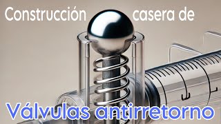 CONSTRUCCIÓN CASERA DE VÁLVULAS ANTIRRETORNO DIY || ¡APRENDE COMO FUNCIONAN!