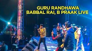 Guru Randhawa, Babbal Rai, Prabh GIll, B Praak, Ikka live at Gaana Crossblade | Chandigarh
