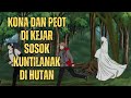 KONA DAN PEOT DI KEJAR SOSOK KUNTILANAK DI HUTAN - Animasi sekolah