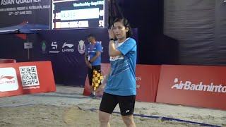 Tryola/Putri (INA) vs Thanissara/Thitikarn (THA) - MTR Group A | ANOC World Beach Games 2023