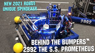 FRC 2992 The S.S. Prometheus Behind the Bumpers Infinite Recharge 2021 First Updates Now