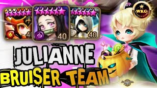 NEW COMBO DEMON SLAYER! INSANE COMBO WITH DARK NEKUZO KAMADO IN RTA SUMMONERS WAR