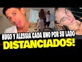 HUGO GARCIA Y ALESSIA ROVEGNO HACEN SU VIDA DISTANCIADOS Y CADA UNO POR SU LADO