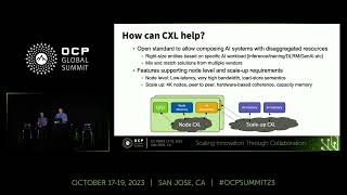 Flexible AI System Design and CXL