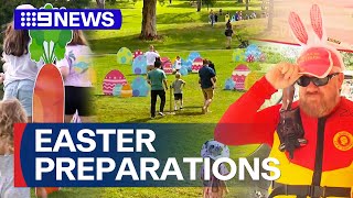 Easter weekend preparations across Australia on Good Friday | 9 News Australia