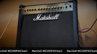 Marshall MG50DFX(Clean)