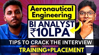 How an Aeronautical Engineer got the job in Data Field | Interview tips | Training+Placement