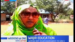 Wajir Woman Representative Fatuma Gedi issues bursaries to girls