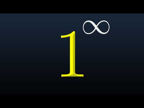 Why is 1 to the Power Infinity indeterminate?
